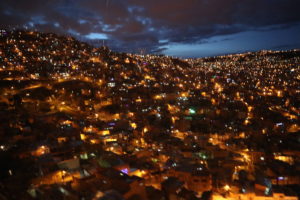 ボリビアの夜景