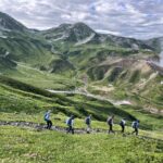 登山ツアーガイド